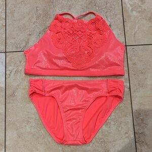 Justice Coral Kids Swim Set